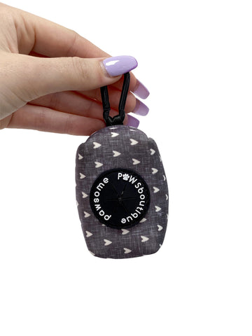 Pawsome Paws Boutique Poo Bag Holder – Black Jack